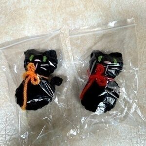 Handmade Crocheted Kitties - Set of 2